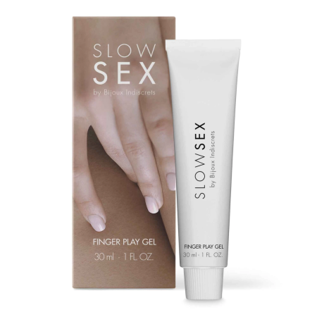 Bijoux Indiscrets Slow Sex Coconut Finger Play Gel 30ml - Hydrating Formula