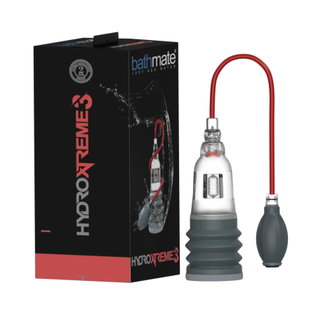 Bathmate HydroXtreme3 Clear - Advanced Hydro Pump for Precision Enhancement