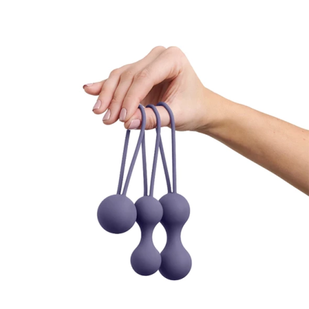 So Divine Menopause Kegel Ball Set Silicone 3-Piece Strength System