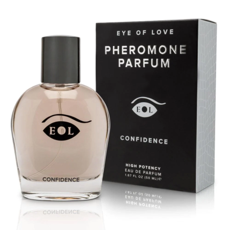 Eye of Love Confidence Pheromone Perfume for Men - 10ml, Musky Jasmine Scent