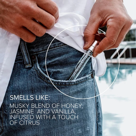 Eye of Love Confidence Body Spray for Men 10ml - Musk & Jasmine Aroma