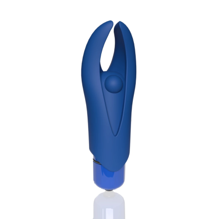 The Screaming O 4B DemonBlueberry Mini Vibe Silicone Waterproof Blue