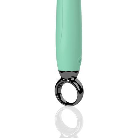 The Screaming O Primo G-Spot Kiwi Vibrator - Rechargeable Silicone, 6.25"