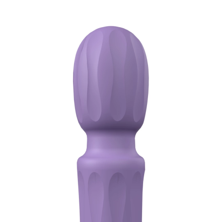 The Screaming O Primo Wand Lilac Rechargeable Silicone Massager