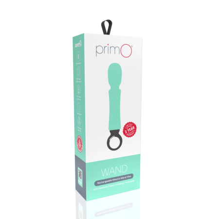 The Screaming O Primo WandKiwi Rechargeable Wand Vibrator Green