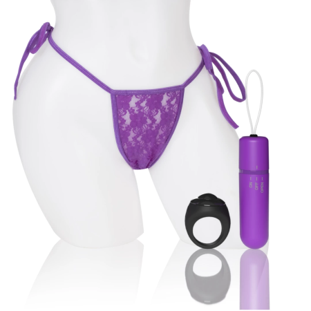 The Screaming O My Secret 4T Panty Vibe Grape - Remote Control Set