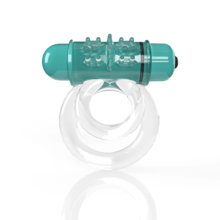 The Screaming O DoubleO 6 Kiwi Vibrating Dual Ring Eco-Friendly