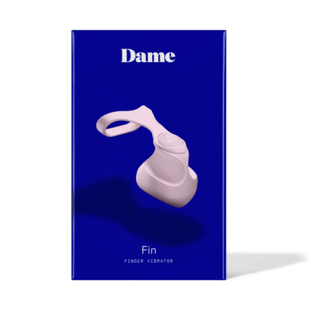 Dame Fin Quartz Finger Vibe - Compact Waterproof Silicone Model