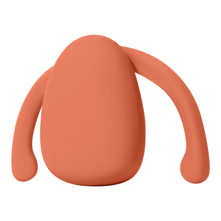 Dame Eva II Wearable Intimate Device Papaya - Hands-Free, Waterproof, 3 Modes