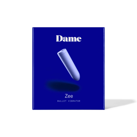Dame Zee Compact 3-Speed Bullet Model Periwinkle USB Rechargeable