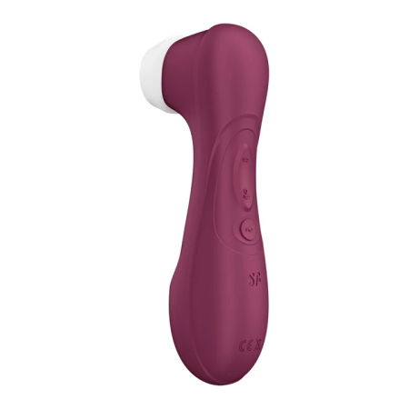 Satisfyer Pro 2 Gen 3 App-Controlled Air Pulse System Wine Red