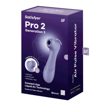 Satisfyer Pro 2 Generation 3 Intimate Device App-Controlled Lilac