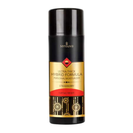 Sensuva Ultra-Thick Hybrid Personal Moisturizer Strawberry 100ml