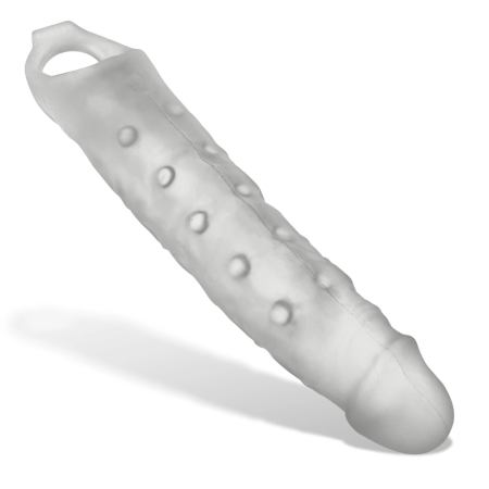 Oxballs Snake Deep-Reacher Intimate Sheath Clear Ice Plus+Silicone XL