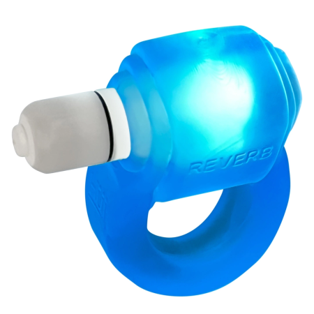 Oxballs Glowdick Blue Ice LED Light Anatomical Silicone Ring