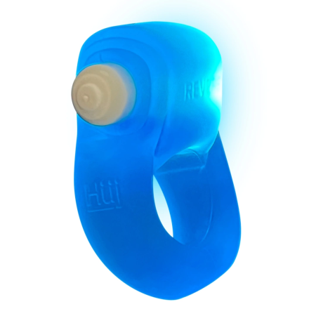 Oxballs Glowdick Blue Ice LED Light Anatomical Silicone Ring