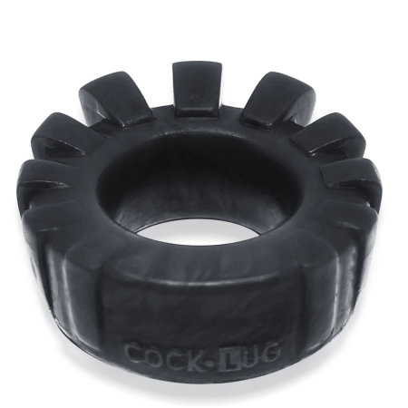 Oxballs Cock-Lug Silicone Comfort Ring Black 33 mm Handcrafted USA