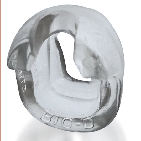 Oxballs Big-D Shaft Grip Transparent Anatomical Support Ring
