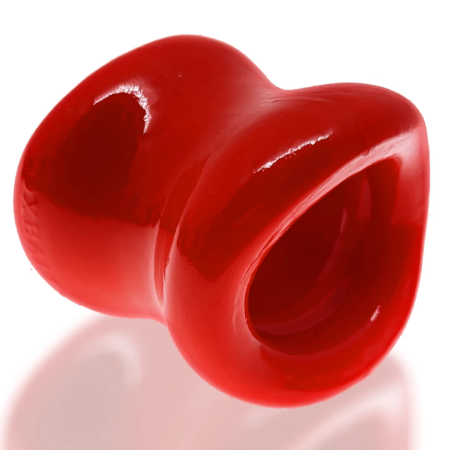 Oxballs Mega Squeeze Ergofit Ballstretcher Red Flexible Design 6cm