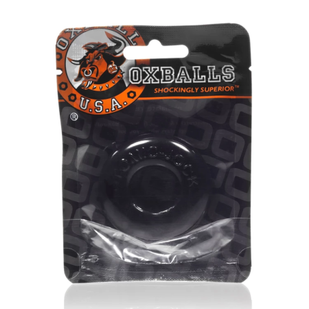 Oxballs Do-Nut 2 Intimate Ring Black - Thick Durable Flex TPR 5.1cm