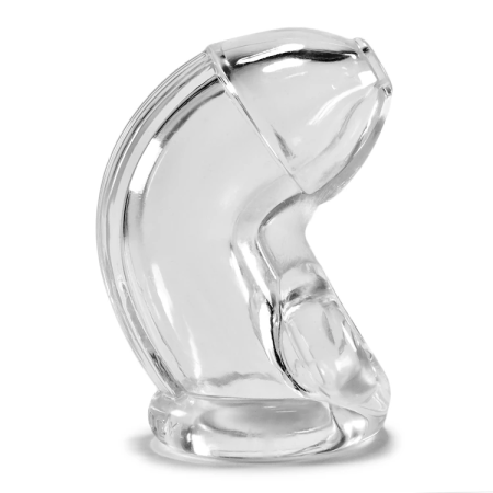 Oxballs Cock-Lock Chastity Device Clear - Flexible TPR System