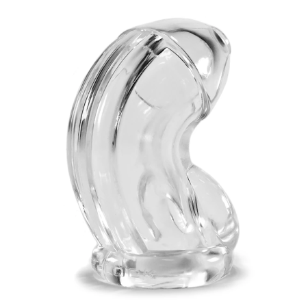 Oxballs Cock-Lock Chastity Device Clear - Flexible TPR System