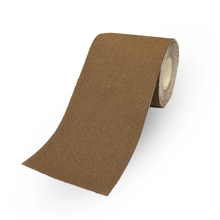 Bye Bra Body Tape 6.5cm x 5m & Satin Covers Brown - Wide, Waterproof, One Size