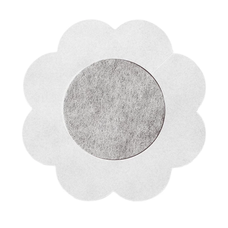 Bye Bra Breast Lift Tape & Satin Covers Brown A-C | Hypoallergenic Kit