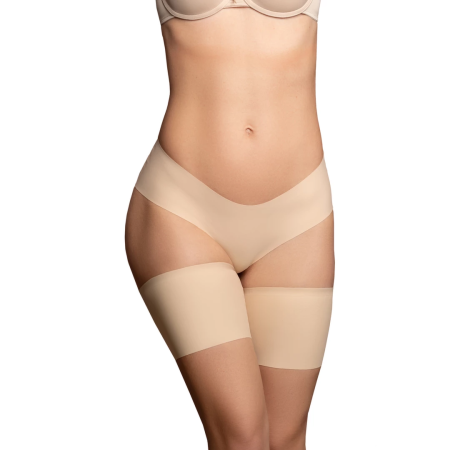 Bye Bra Thigh Bands Nude XXL - Seamless Anti-Chafing Comfort Bands