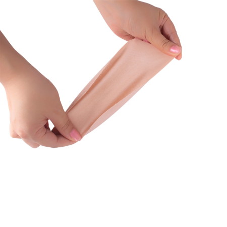 Bye Bra Breast Lift Pads & Satin Nipple Covers D-F Nude - Cotton, Waterproof