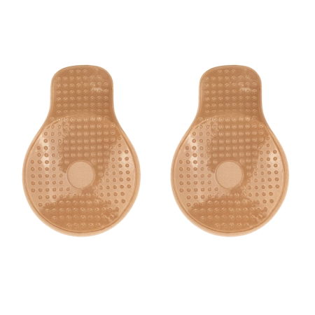 Bye Bra Fabric Pull-Ups Nude XL - Invisible Reusable Support Pads
