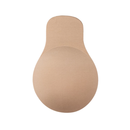 Bye Bra Fabric Pull-Ups Nude M - Invisible Silicone Support Cups
