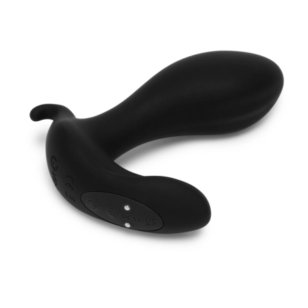 b-Vibe Expand Plug Remote-Controlled Flexible Anal Device Black