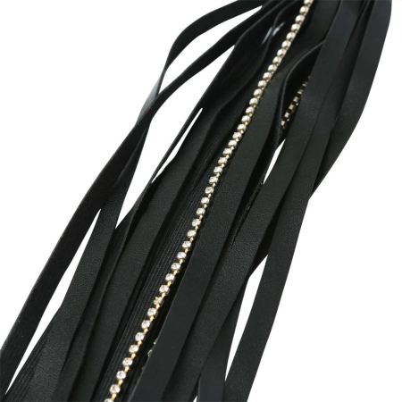 Sportsheets Sex & Mischief Crystal Whip 60.9cm Elegant Impact Tool