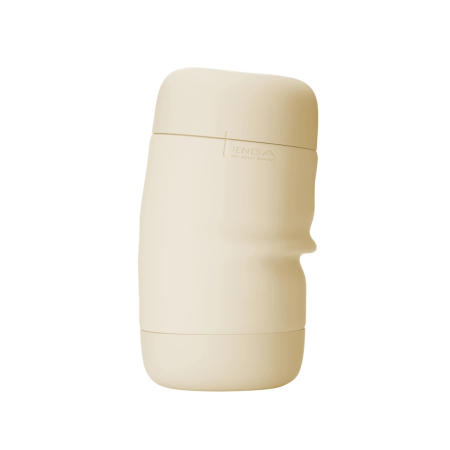 Tenga Puffy Latte Brown Intimate Soft Touch Device, Textured Design