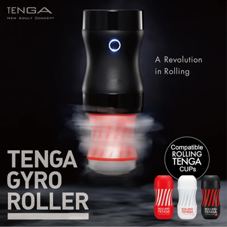 Tenga Rolling Gyro Roller Cup Strong - Pre-Lubricated Intimate System