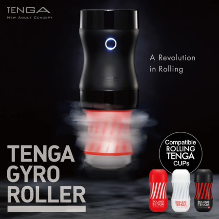 Tenga Rolling Gyro Roller Cup Strong - Pre-Lubricated Intimate System