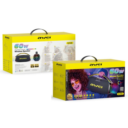 Awei KA16 Bluetooth nešiojamas garsiakalbis