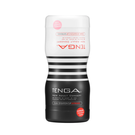 Tenga Dual Sensation Cup Extremes Intimate Device Disposable 155mm