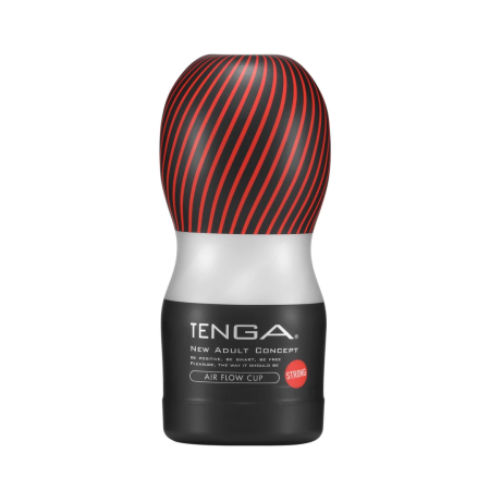 Tenga Air Flow Cup Strong Disposable Intimate Device 155mm Black
