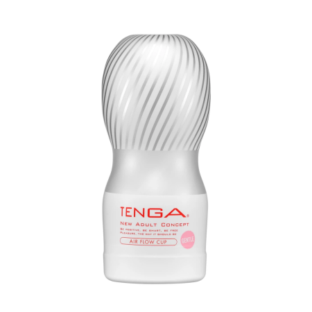Tenga Air Flow Cup Gentle - Disposable Intimate Device, Prelubricated, 155mm