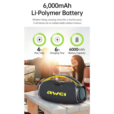 Awei KA16 Bluetooth nešiojamas garsiakalbis