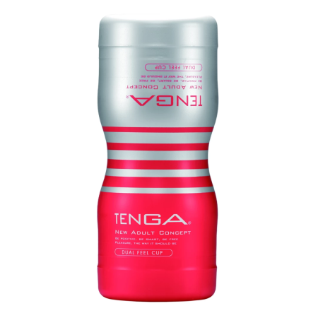 Tenga Dual Feel Cup Medium - Innovative Two-Sided Intimate Device