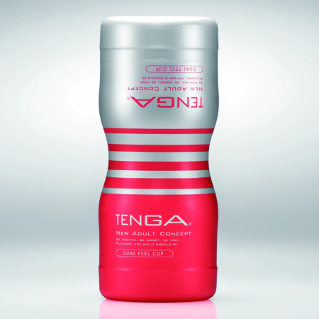 Tenga Dual Feel Cup Medium - Innovative Two-Sided Intimate Device