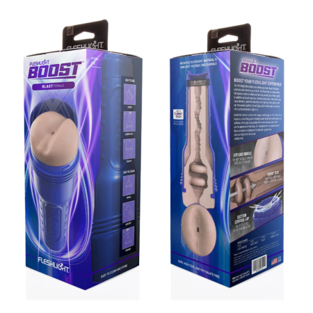 Fleshlight Boost Blast Light - Compact Intimate Device Medium Flesh