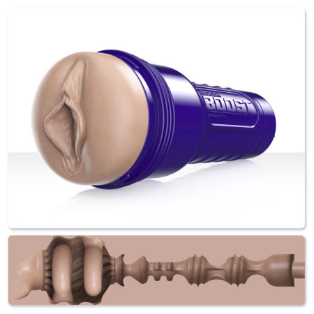 Fleshlight Boost Bang Light Medium Intimate Device Blue Case 24.75cm