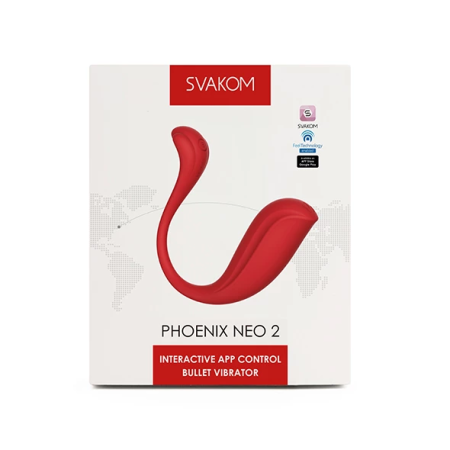 Svakom Phoenix Neo 2 Wireless Interactive Bullet Vibrator, Pink