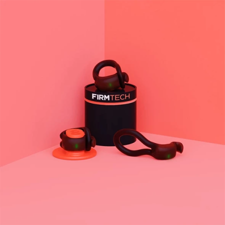 FirmTech Tech Ring Red - Smart Intimate Health Monitor USB Rechargeable