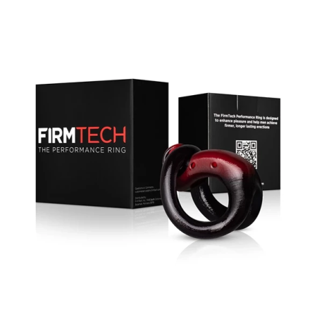 FirmTech Performance Ring Red - Adjustable Silicone Comfort Band