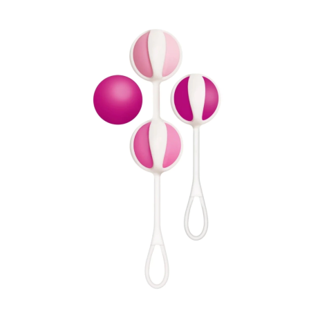Gvibe Geisha Balls Mini - Compact Weighted Exercise System, Pink
